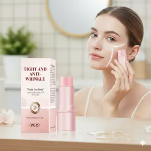 VGO Wrinkle Remover Sticks Reduces Fine lines, Moisturizes and Iocks in Water- 0.19 oz Moisturizer Skincare-A