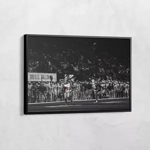 NEW!!!Jeremiah Smith Catch Photo Natty Ohio State vs notre dame Poster, Print Gift