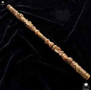 Ruyi Jingu Bang Black Myth Wukong Spear Staff Retractable 40in-65 in Cosplay