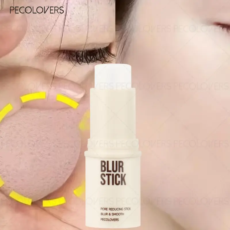 1pc Invisible Pore Primer Stick, Long-Lasting Waterproof, Moisturizing, Moisture, Nourishing, Hydrating, Easy To Apply, Making The Skin More Hydrated And The Base Makeup More Adherent, Suitable For Beginners, Beauty Enthusiasts