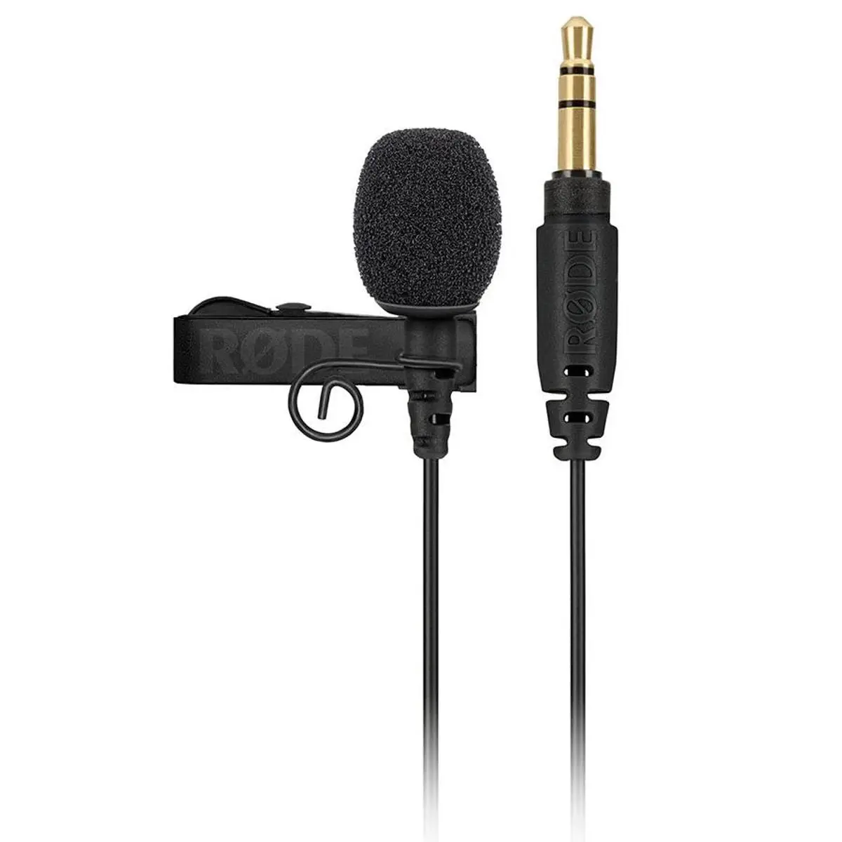Rode Lavalier GO Professional-Grade Wearable Omni-Directional Miniature Lavalier Microphone with 3.5mm TRS Connector for Wide Range of Applications
