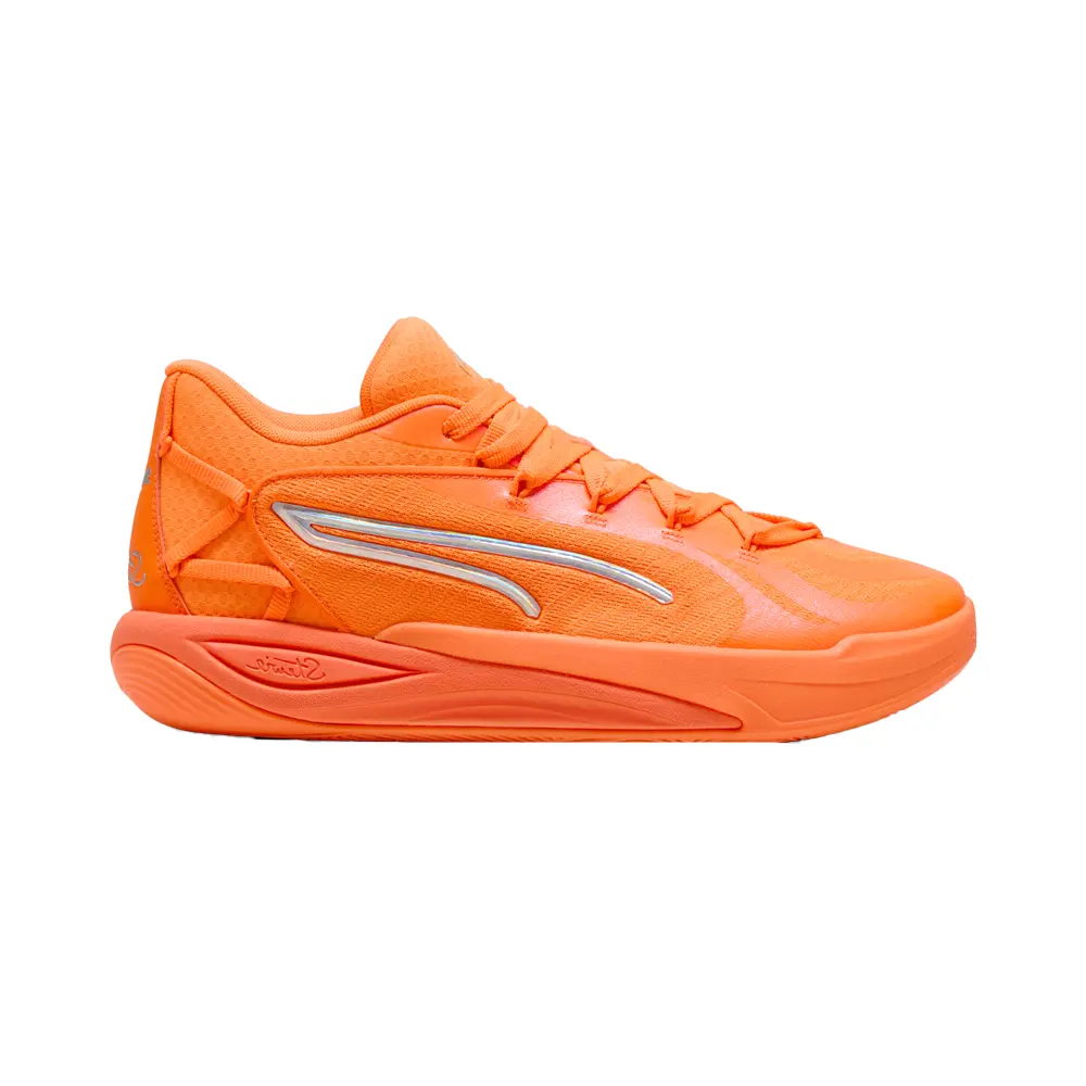 PUMA Womens Stewie 4 Flawless Basketball Sneakers Shoes - Orange