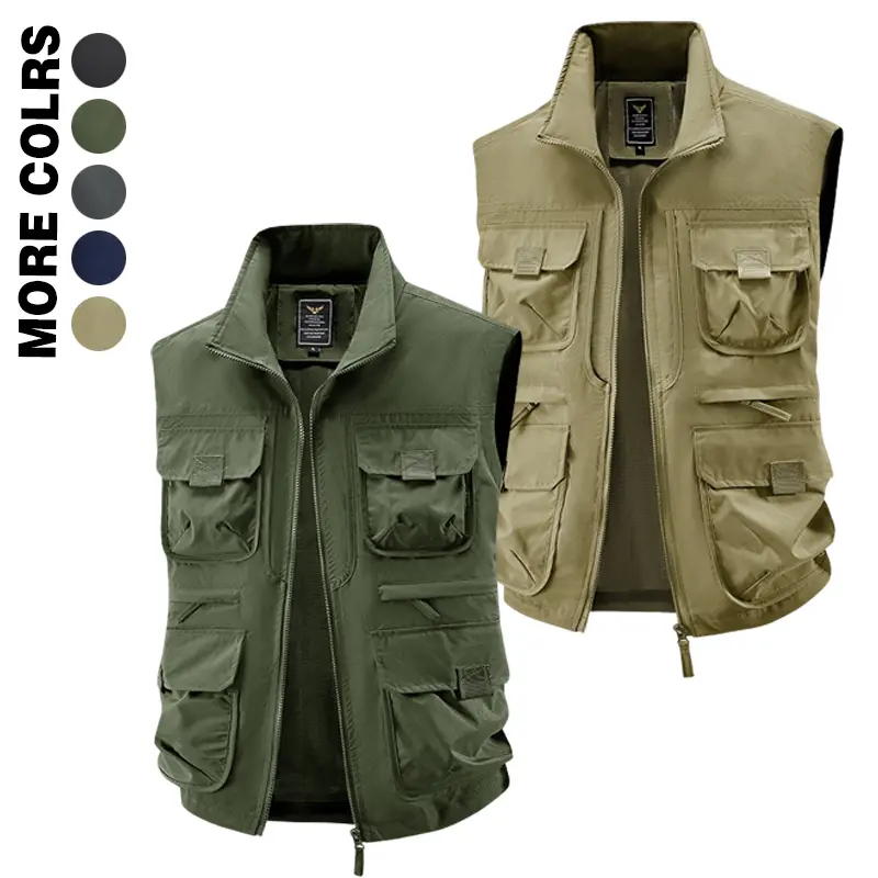 SummerVibes Men's Outdoor Casual Vest SummerVibes Men's Outdoor Casual Vest