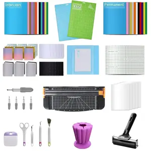 Starter Kit for Cricut Joy Xtra Machine, Extra Bundle for Beginners, 8.5 x 12 Xtra Size Accessories and Supplies for Newbies, All Essential Tools and Material(Complete Bundle)