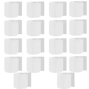 2-Ply Soft Toilet Paper 18 Rolls for Home Use Soft Material with 350 Sheets Per Roll Ideal for Daily Use and Stockpiling