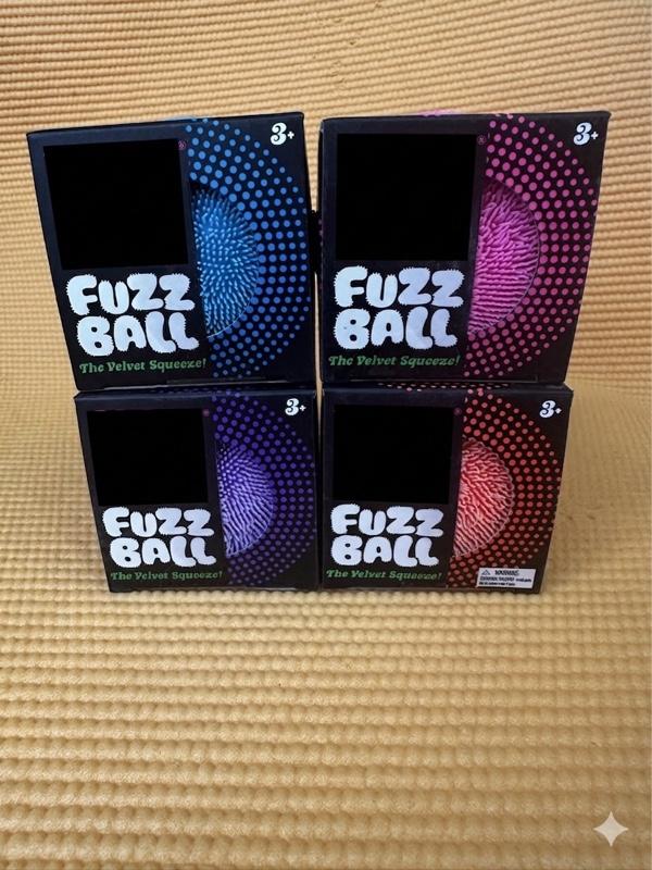 Fuzz Ball The Velvet Squeeze - Fun and Engaging Toy for Kids
