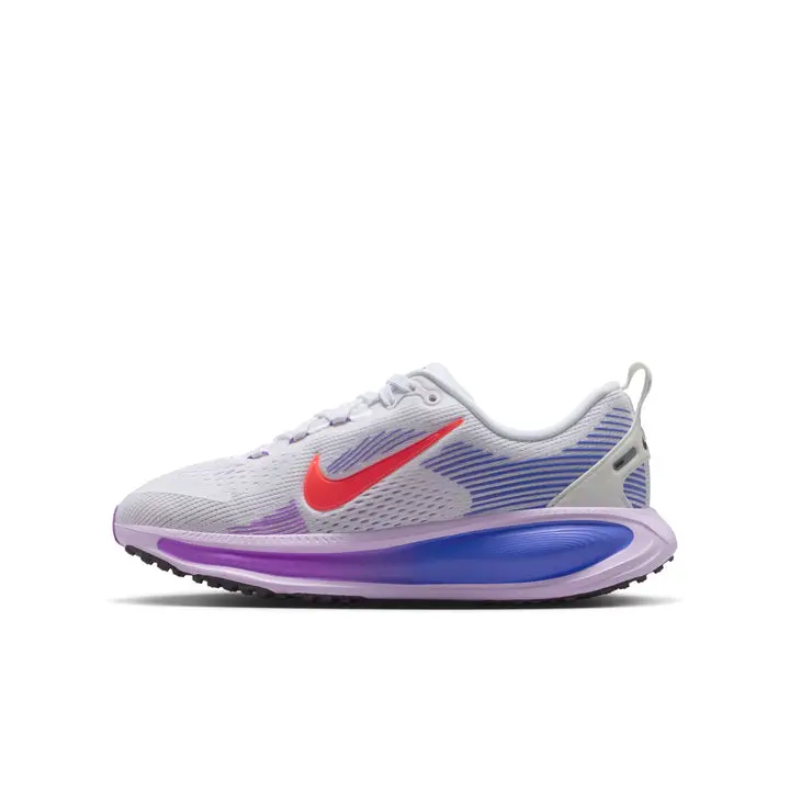 Women's Nike Vomero 18 White/Violet Mist Running Sneaker Sports Trainer HQ2157 111