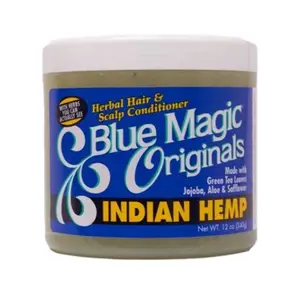 Blue Magic Indian Hemp Conditioner, 12 Ounce Blue Magic Indian Hemp Conditioner, 12 Ounce