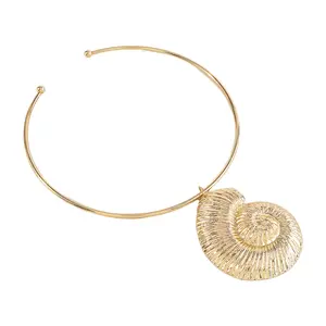 Sweet Cool Seashells Pendant Necklaces Big Starfish Necklace Clavicle Chain