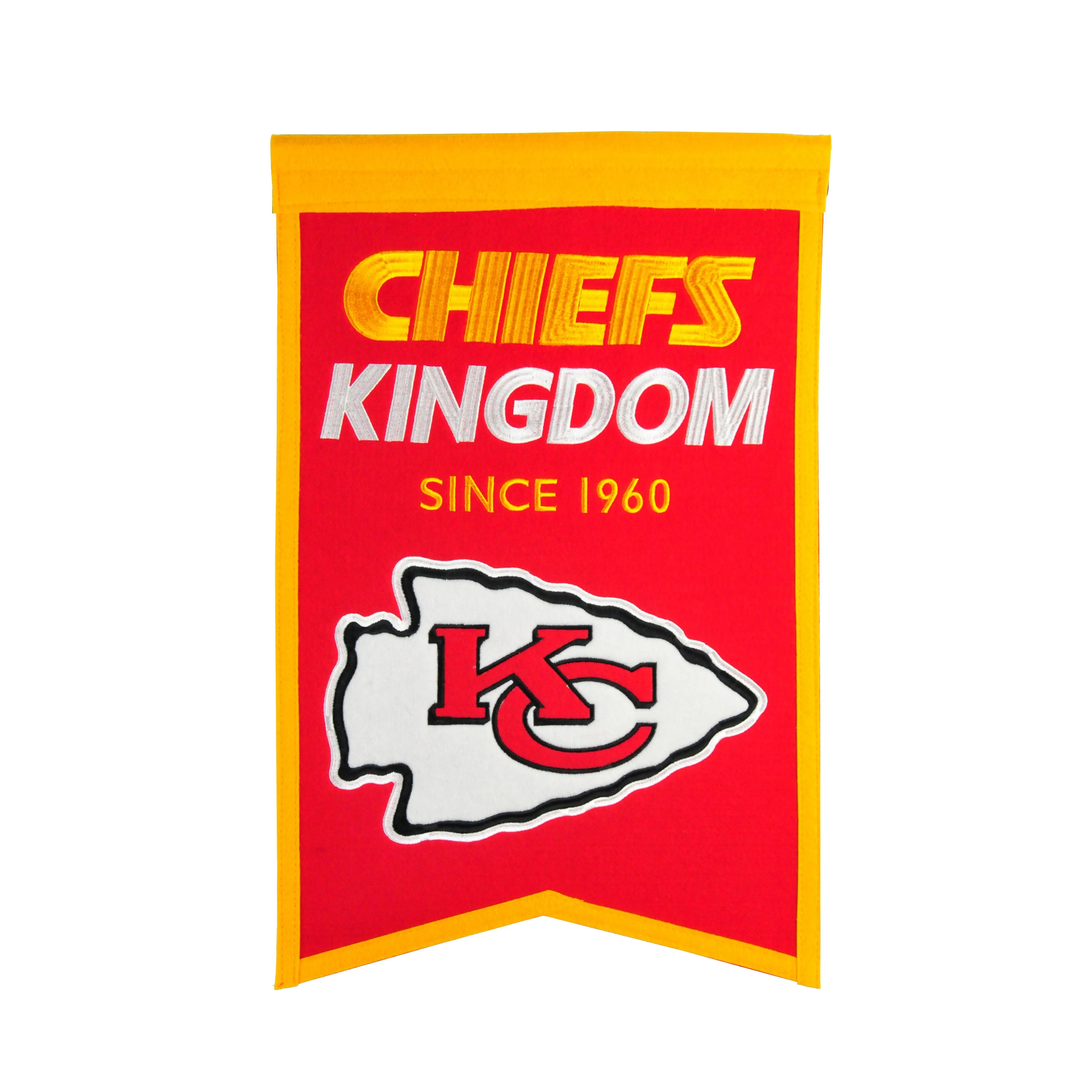 Kansas City Chiefs Franchise Banner - 14"x22"