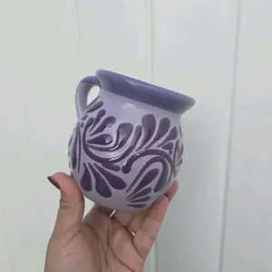 Lilac Talavera Mug