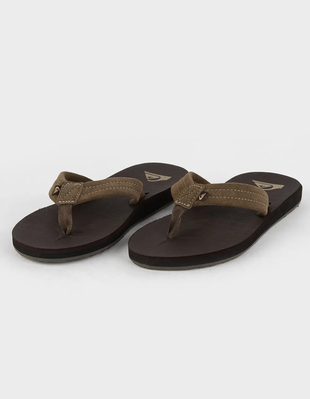 QUIKSILVER Carver Suede Mens Flip Flops QUIKSILVER Carver Suede Mens Flip Flops