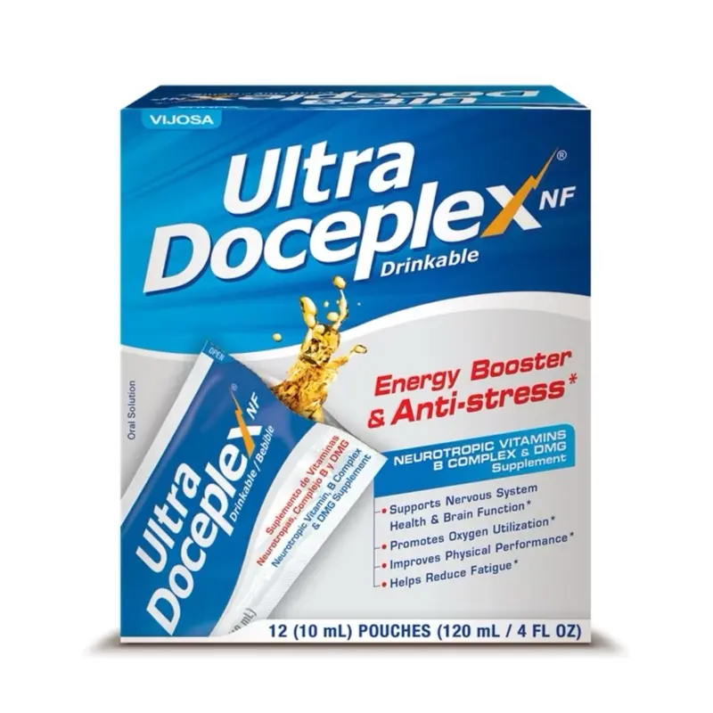 Ultra Doceplex 12 10ml Pouches Antioxidant General health Healthcare Edible Vitamin Fitness Dietary Supplement