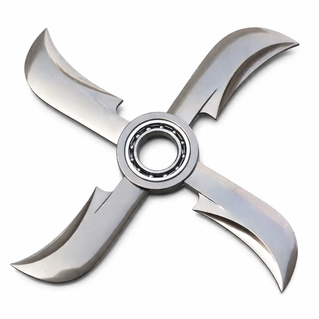 Dart Shape Fidget Spinner, Anime Inspired Finger Spinner Stress Relief Toy, Smooth Spin Desk Toy for Focus and Relaxation