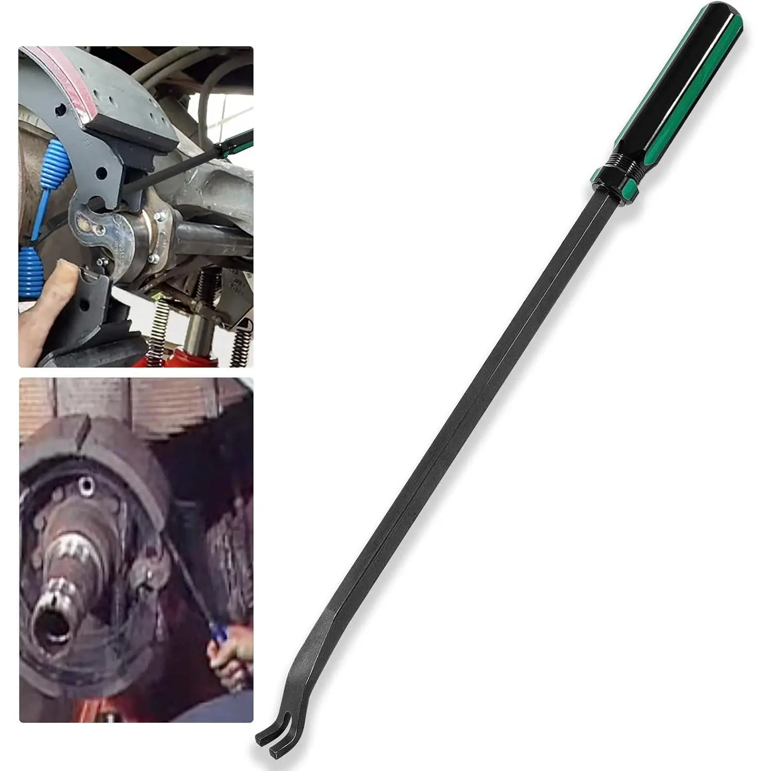 BT-105SPT Powder Steel Brake Return Spring Tool - Extra Long Handle, Oxidation-Preventing Tech, Unique Design, Quick Install & Removal, Excellent Stability, Safety & Ease, Sheet Metal Repair Tool for Commercial Trucks & Trailers