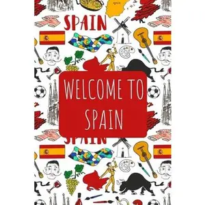 USED-Welcome to Spain: 6x9 Travel Notebook, Journal or Diary with prompts, Checklists and Bucketlists perfect gift for your Trip to Spain for by Publishing, Spain (Paperback)