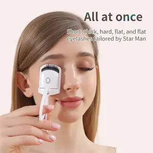 Excellent Eyelash Curler, Electric Heated Lash Curler, Portable Small Heating Electric Clip, Rechargeable All-In-One Tool