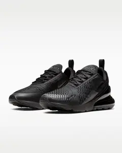 Nike Air Max 270 Black/Black Women's Shoes Size 7.5