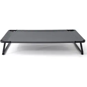 Made4Pets Raised Dog Bed for XXL Dogs - Outdoor Elevated Pet Cot with Snap-in Legs, Washable Mesh, Non-Slip Feet, Durable & Chew-Resistant Hammock Bed, Indoor & Outdoor Use,