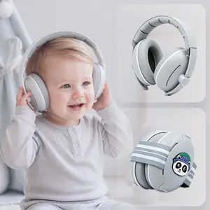 Momfree 2 in 1 Baby Ear Muffs, Noise Reduction Earmuffs & Adjustable Headband for Baby, Hearing Protection Headphones