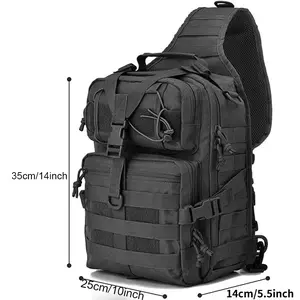 Assault Pack Sling Backpack Waterproof Rucksack Bag for Outdoor Hiking Camping Hunting Trekking Travelling