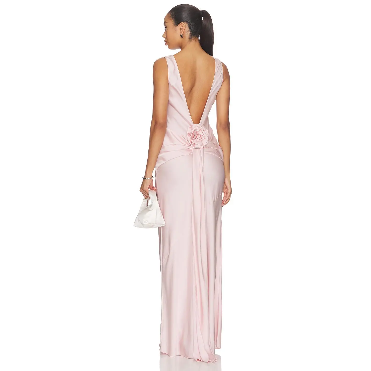 NBD Nazia Gown in Baby Pink