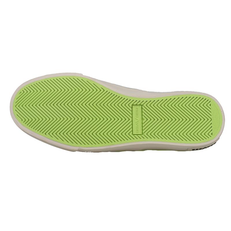 SeaVees Womens Legend Neon Lace Up Sneakers Shoes Casual - Yellow