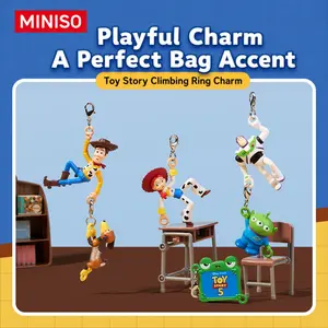 MINISO x Disney Pixar Toy Story Climbing Character Bag Charm | Cute Hanging Keychain Pendant for Backpacks, Keys, Purses & Gifts