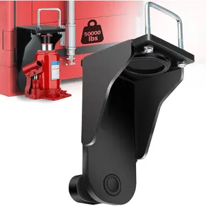 3rd Generation Shipping Container Jack Lug, Heavy Duty Container Lug Leveler with U-Shaped Handle and Limiter, Shipping Container Jack Lifter for Shipping Industry, Warehouse Management