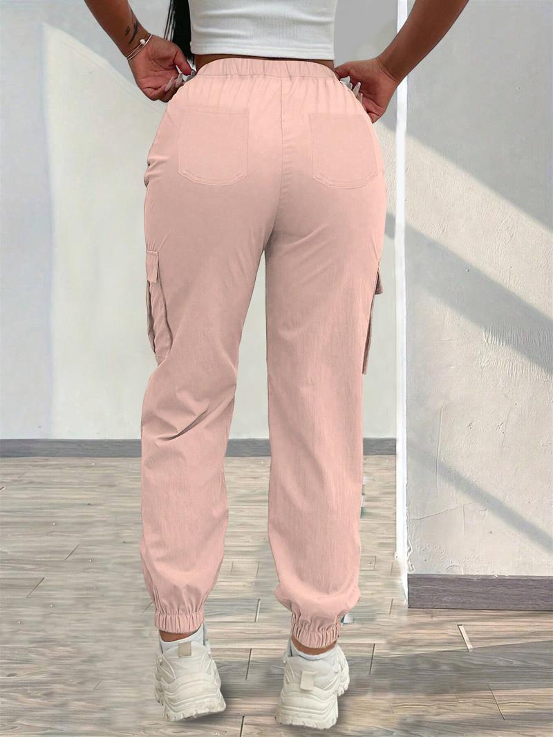 Teen Girls' Casual Multi-Pocket Cargo Pants | Basic Style Easy Care for School & Daily Use Teen Girls' Casual Multi-Pocket Cargo Pants | Basic Style Easy Care for School & Daily Use