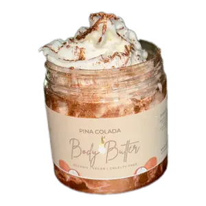 Pina Colada Whipped Body Butter - 4oz - Body Care Bakery
