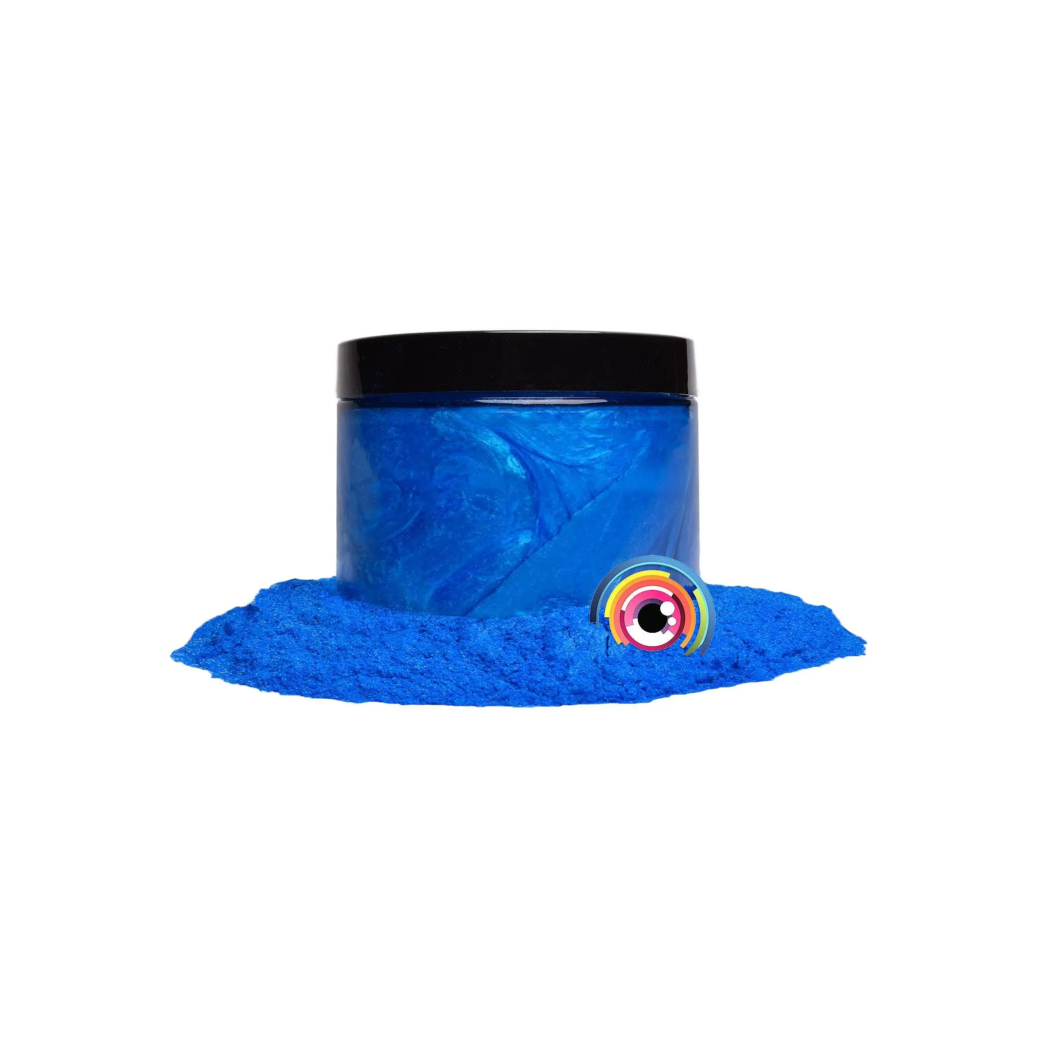 Dark Ocean Blue Mica Pigment by EyeCandy Pigments