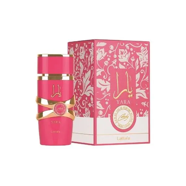 Lattafa Yara Candy for Women Eau de Parfum Spray, 3.4 Ounce / 100 ml - Fragrance for Women lattafa yara candy eau lattafa candy