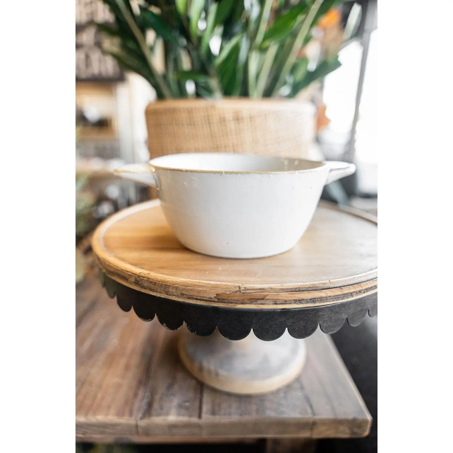 White Ceramic Colander White Ceramic Colander
