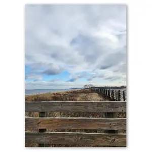 Pack of 10 Post Cards (EU + Rest of World)- Keansburg Beach, Jersey Shore, NJ