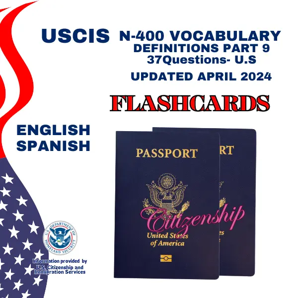 USCIS Citizenship Form N-400 New Version 2024 Have You Ever - Vocabulary - 37 Yes-No Questions  Part 9. Difficult vocabulary easy to comprehend through fun images.. Significados Difíciles de Comprender pero Fáciles de Visualizar con nuestras  FlashCards.