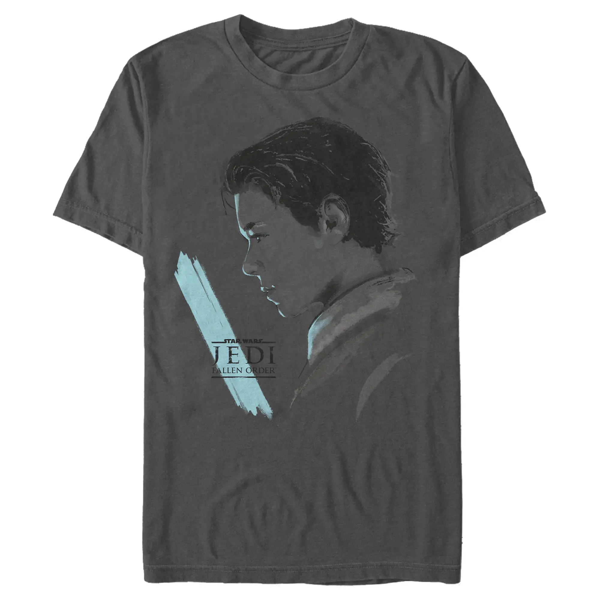 Men's Star Wars Jedi: Fallen Order Cal Kestis Lightsaber Short-Sleeve Casual Fashion Stylish Menswear T-Shirt