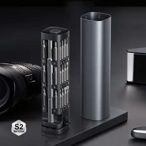 46 in 1 Precision Screwdriver Set Handle Portable Pen Manual Hand Tool Kit Wireless Cordless Magnetic Mini Small Bit for Xiaomi Mobile Phone Repair