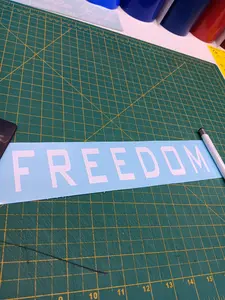 Freedom Charile Kirk Decal/Sticker - Personalize Your Car with Style