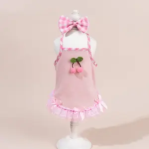 New Spring And Summer Pet Clothing, Dog Clothes, Cat, Sweetheart, Cute Lace Skirt, Teddy