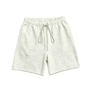Sweatshort Light Gray Color-Versatile Comfortable PlainDesign for Casual Outfits and Layering, Cotton Material forComfort & stvle【tiktok shop deals】#mens shorts#shorts for summer#guys gifts