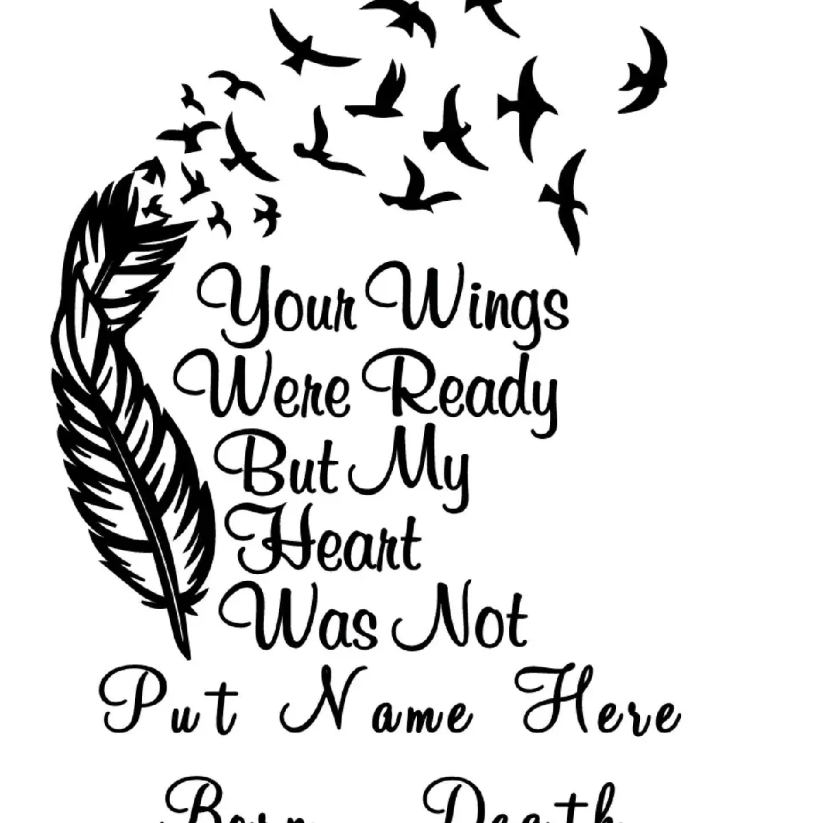Memorial Decal