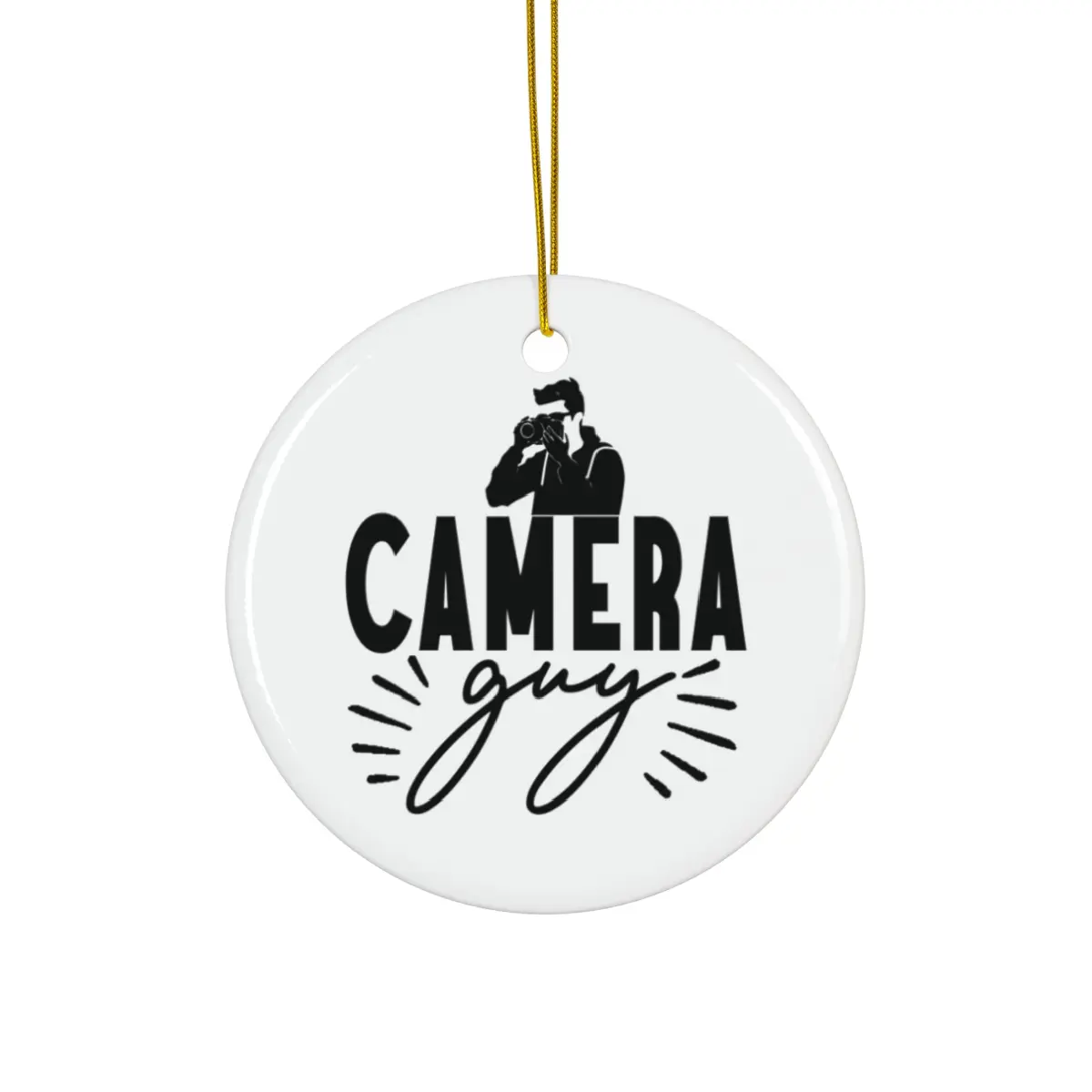 CAMERA GUY ORNAMENT