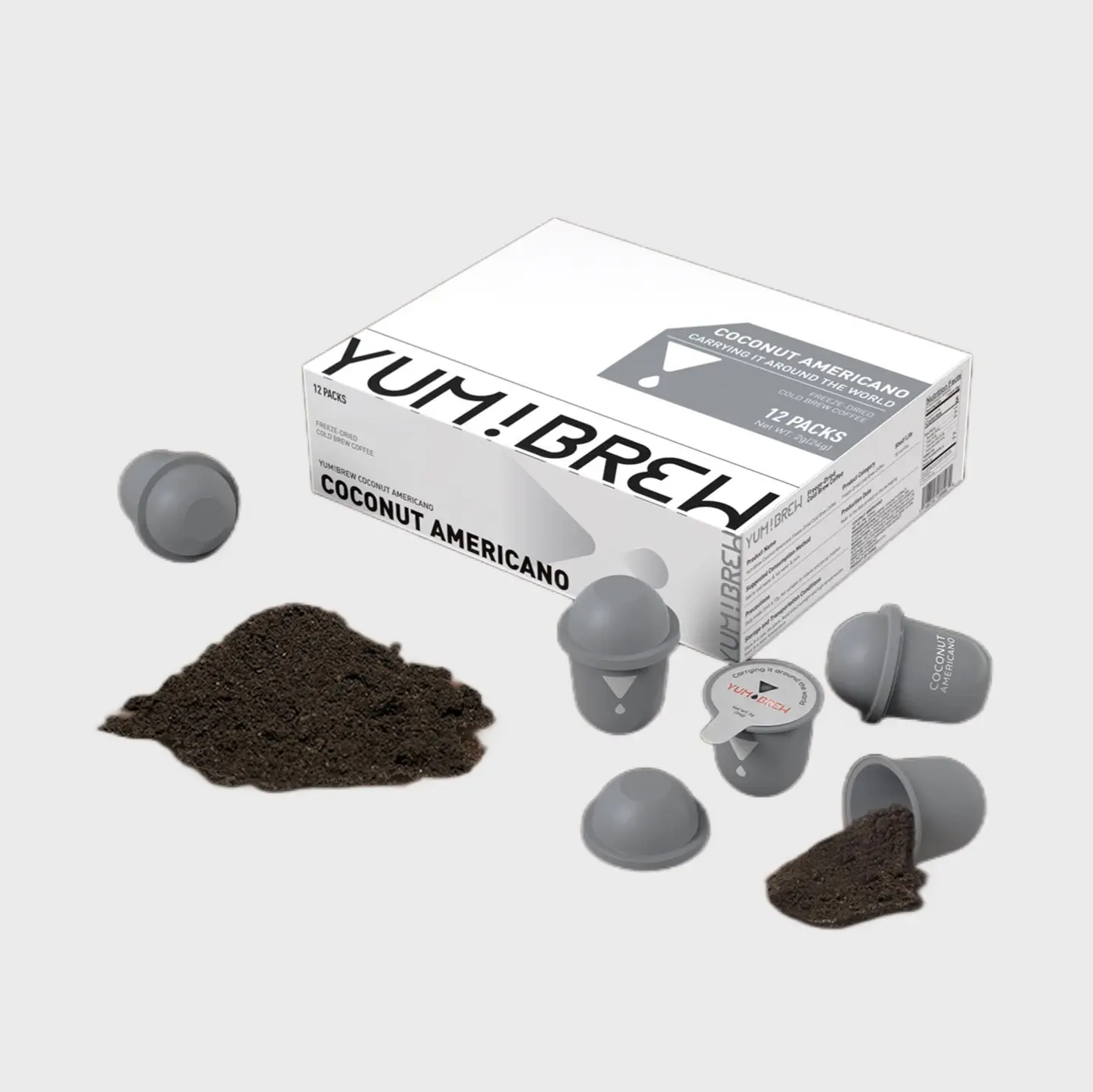 Yum!Brew Instant Coffee - Coconut Americano