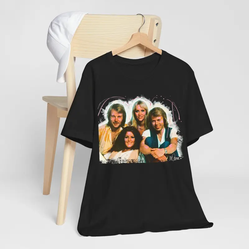 Abba Classic Vintage Vol 012 Unisex Tee, Best Seller for Mamma Mia