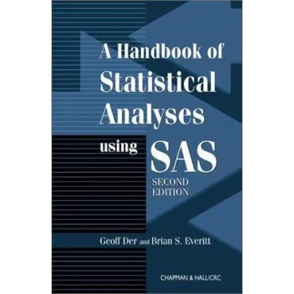 USED-Handbook of Statistical Analyses Using SAS, Second Edition by Geoff Der (Paperback)