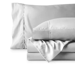 Bare Home 22 Inch Extra Deep Pocket Sheet Set Soft Bedding Set Hotel Quality Bedding