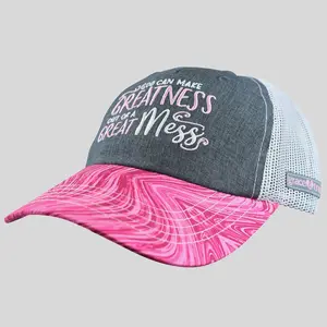 Grace & Truth Women's Cap, Trust in Jesus Slogan Hat for Casual Wear, Trust In Jesus Slogan Hats