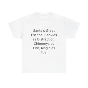Santa's Sneaky Escape T-Shirt