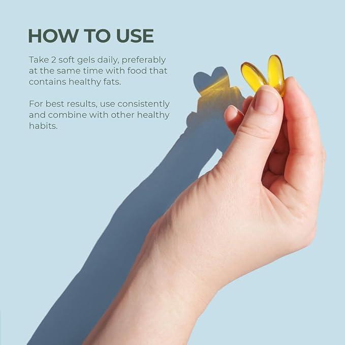 Primal Omega 3 – High-Potency EPA & DHA for Heart, Brain & Joint Health, Soft Gels Capsules, No Fishy Burps, Non-GMO